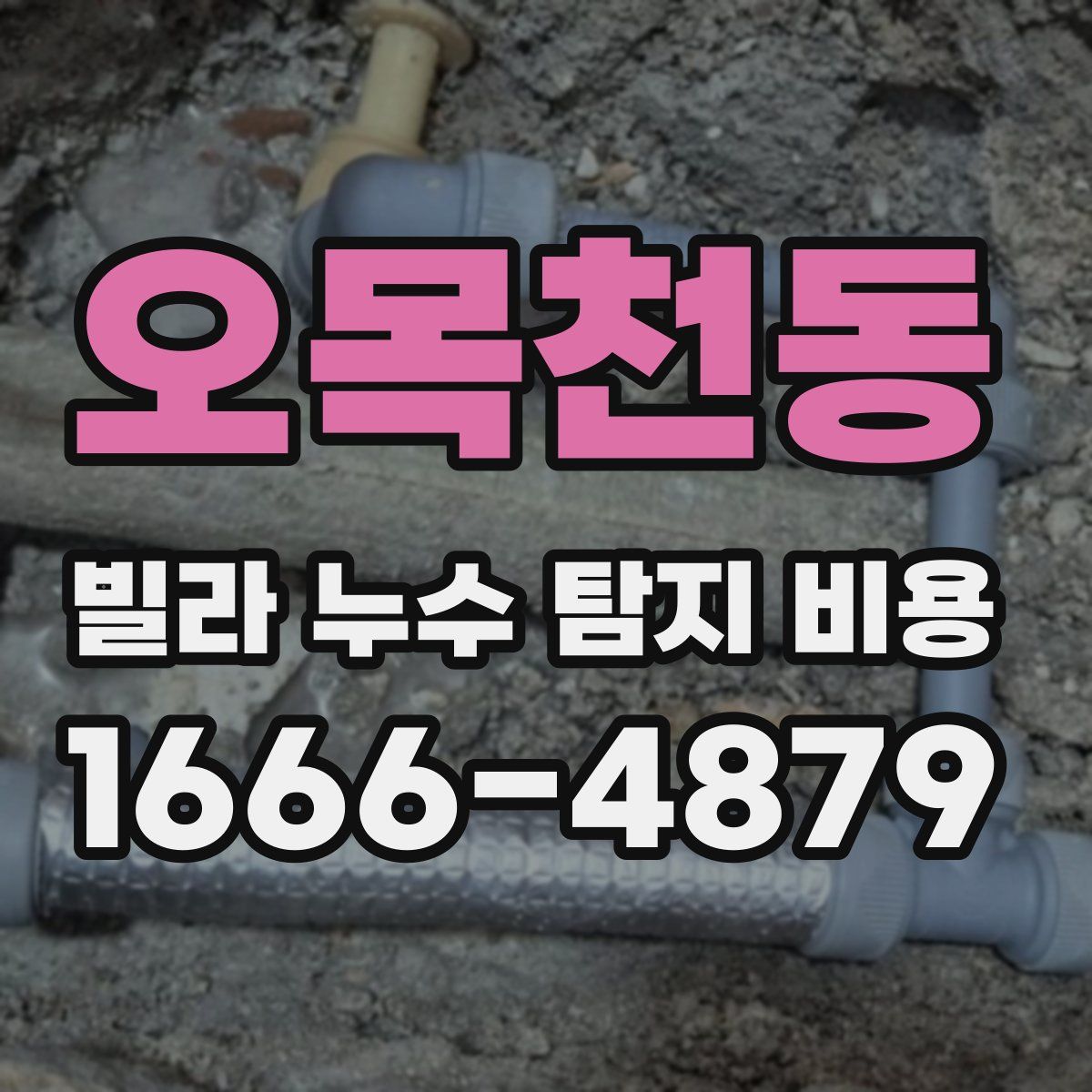 오목천동 빌라 누수 탐지 비용