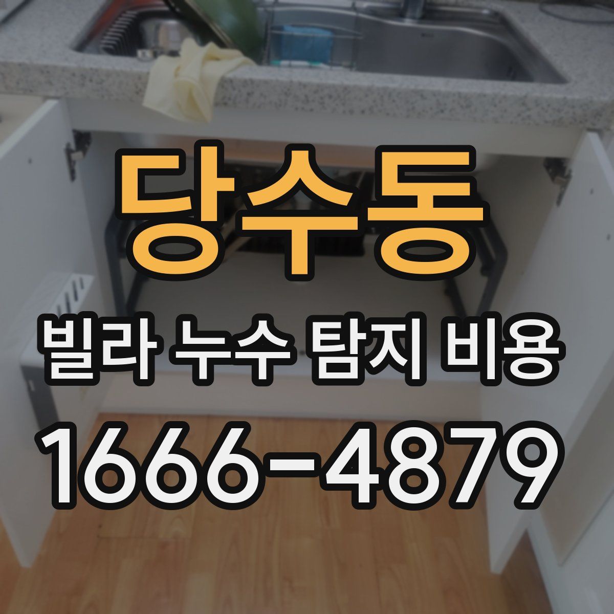 당수동 빌라 누수 탐지 비용