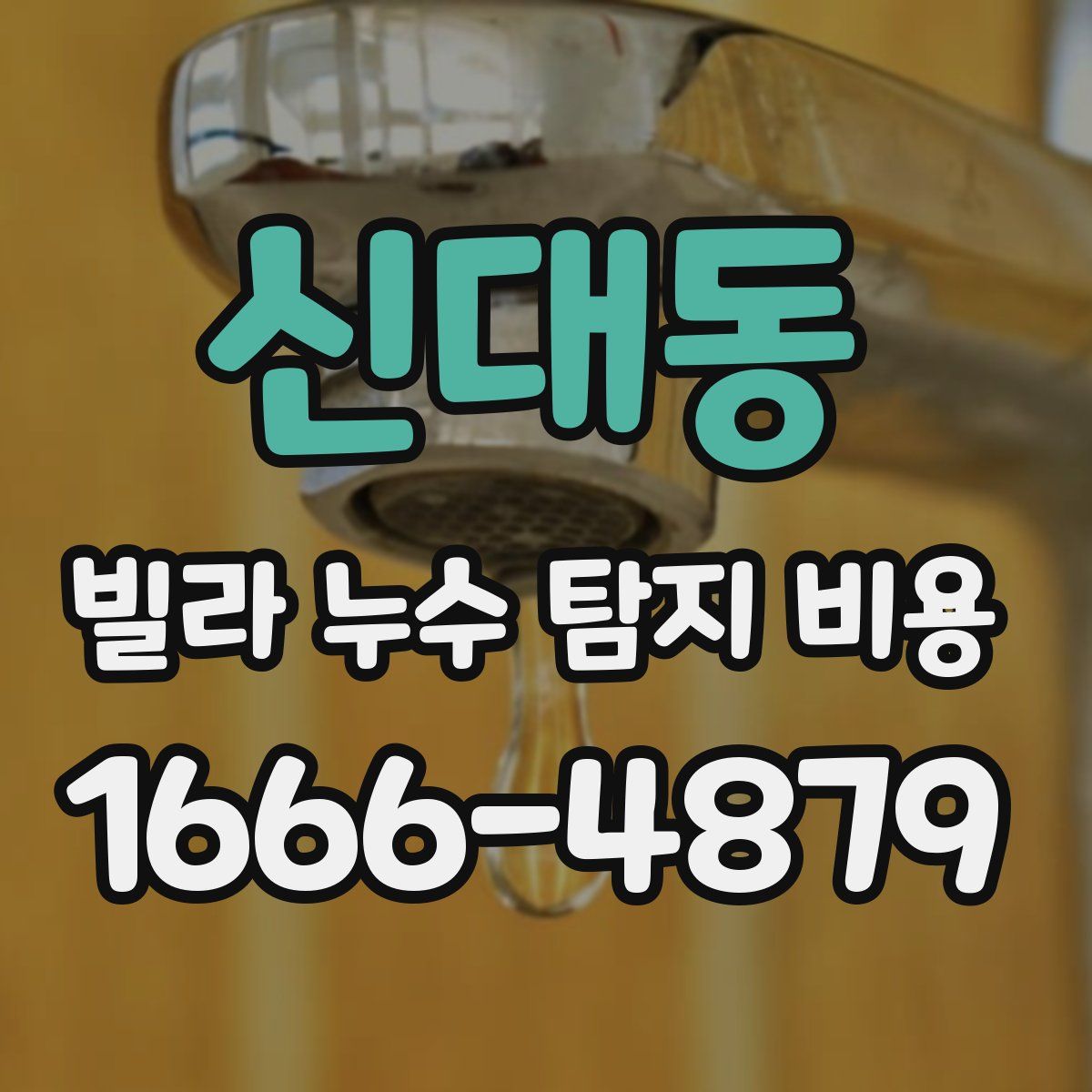 신대동 빌라 누수 탐지 비용