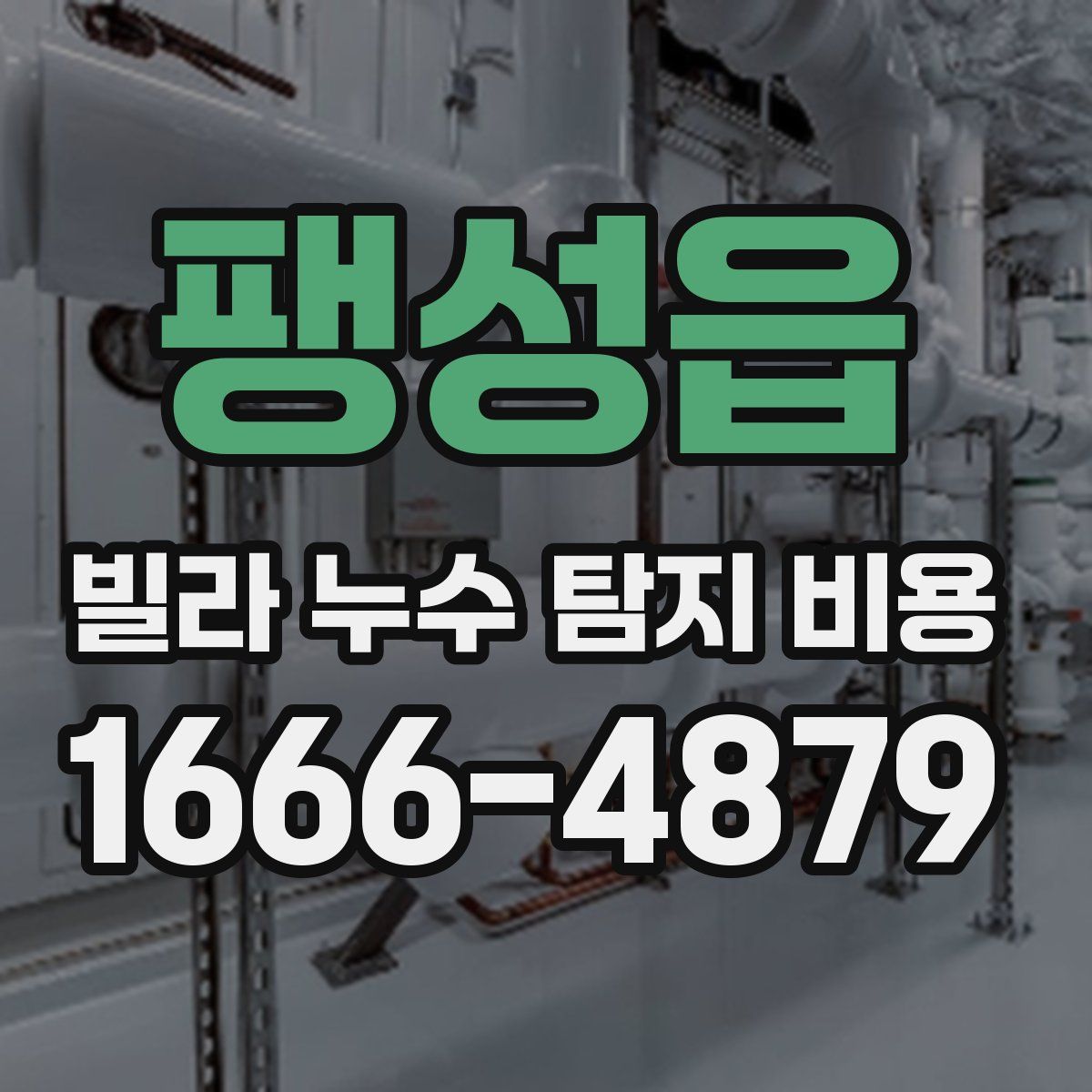 팽성읍 빌라 누수 탐지 비용