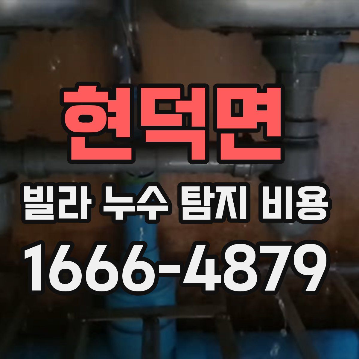 현덕면 빌라 누수 탐지 비용