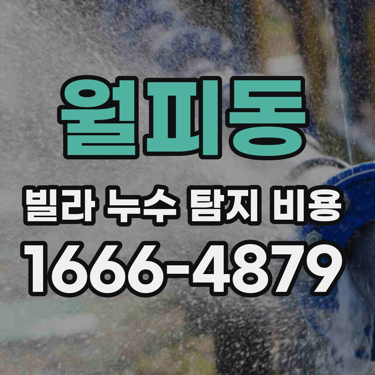 월피동 빌라 누수 탐지 비용