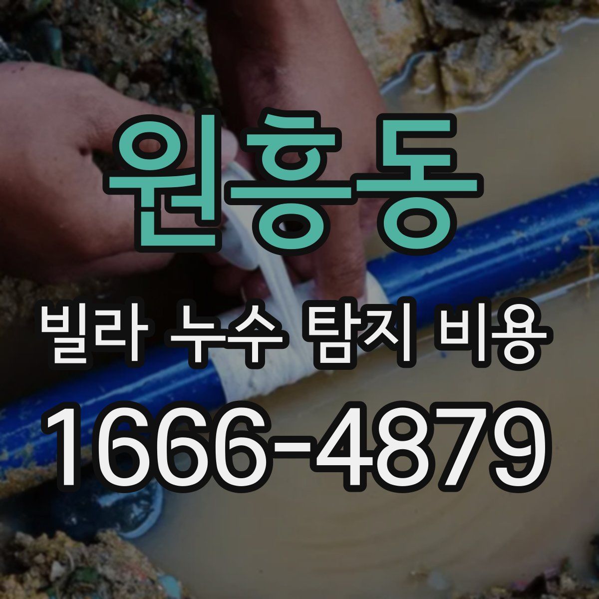 원흥동 빌라 누수 탐지 비용