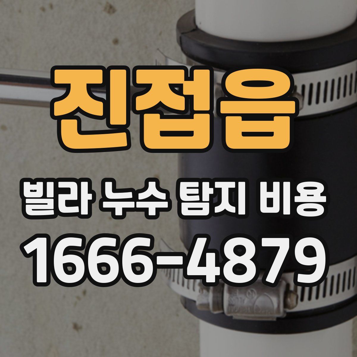 진접읍 빌라 누수 탐지 비용