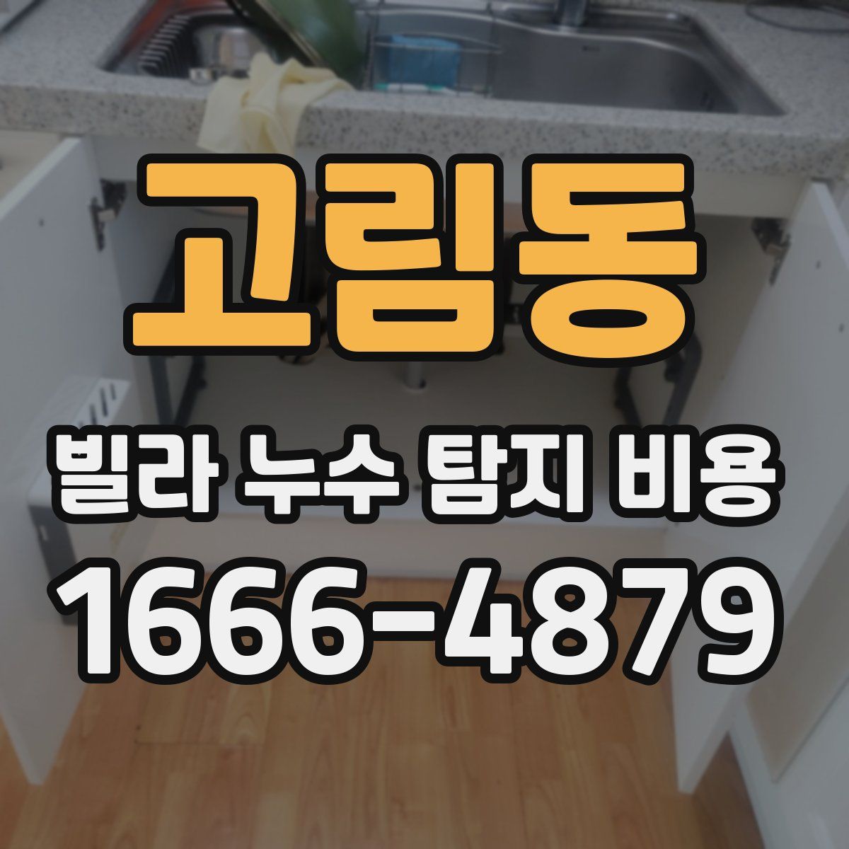 고림동 빌라 누수 탐지 비용