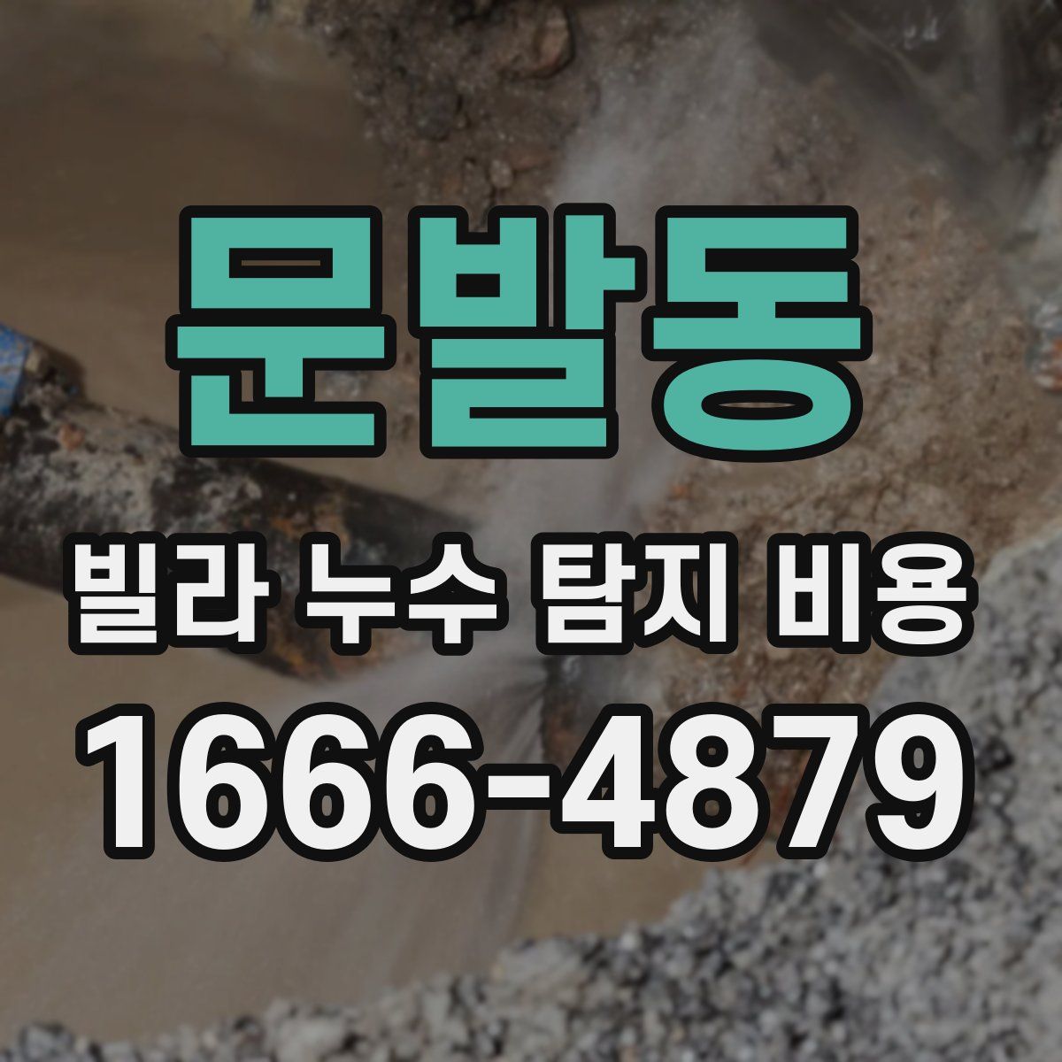 문발동 빌라 누수 탐지 비용