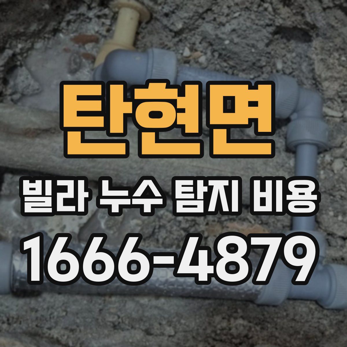 탄현면 빌라 누수 탐지 비용