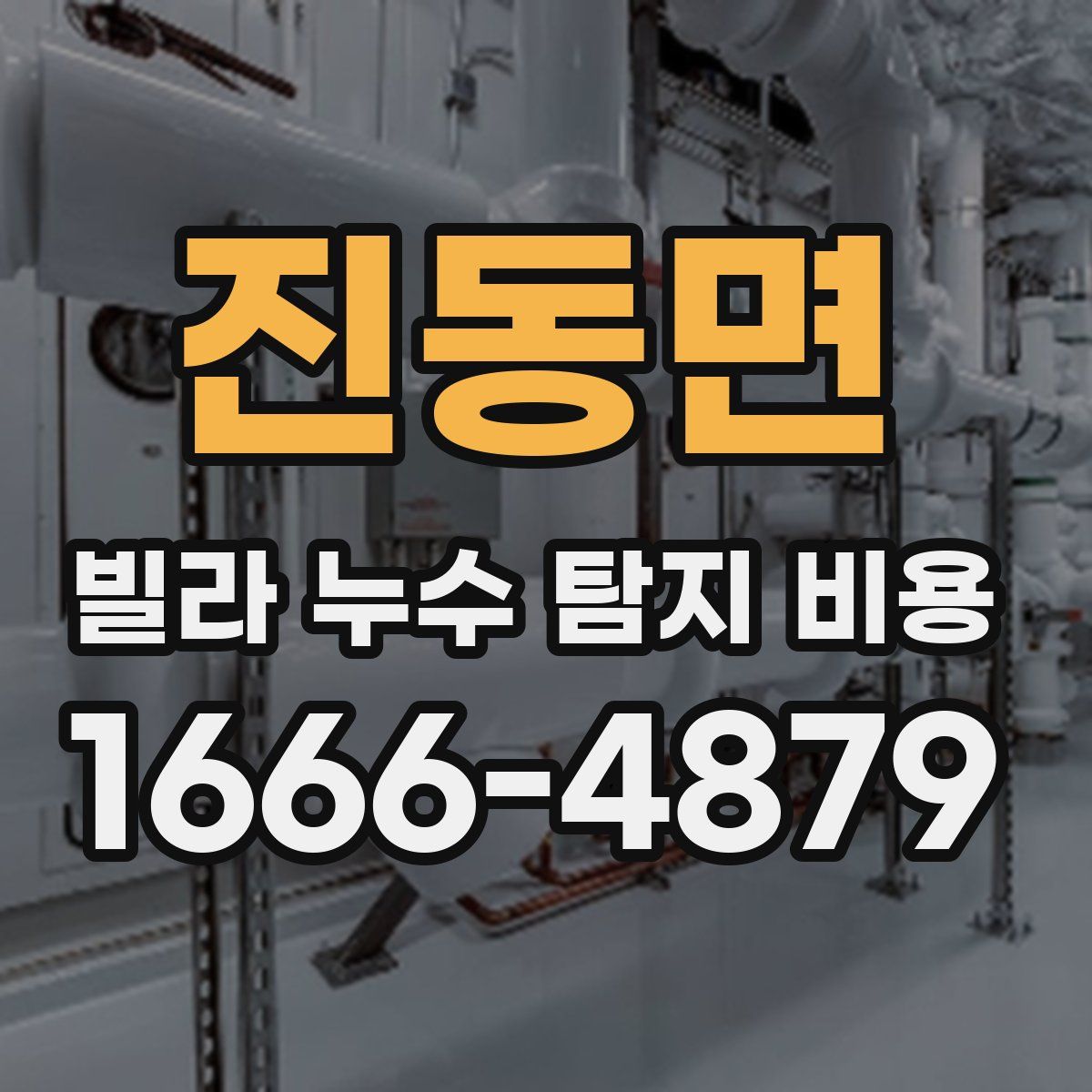 진동면 빌라 누수 탐지 비용