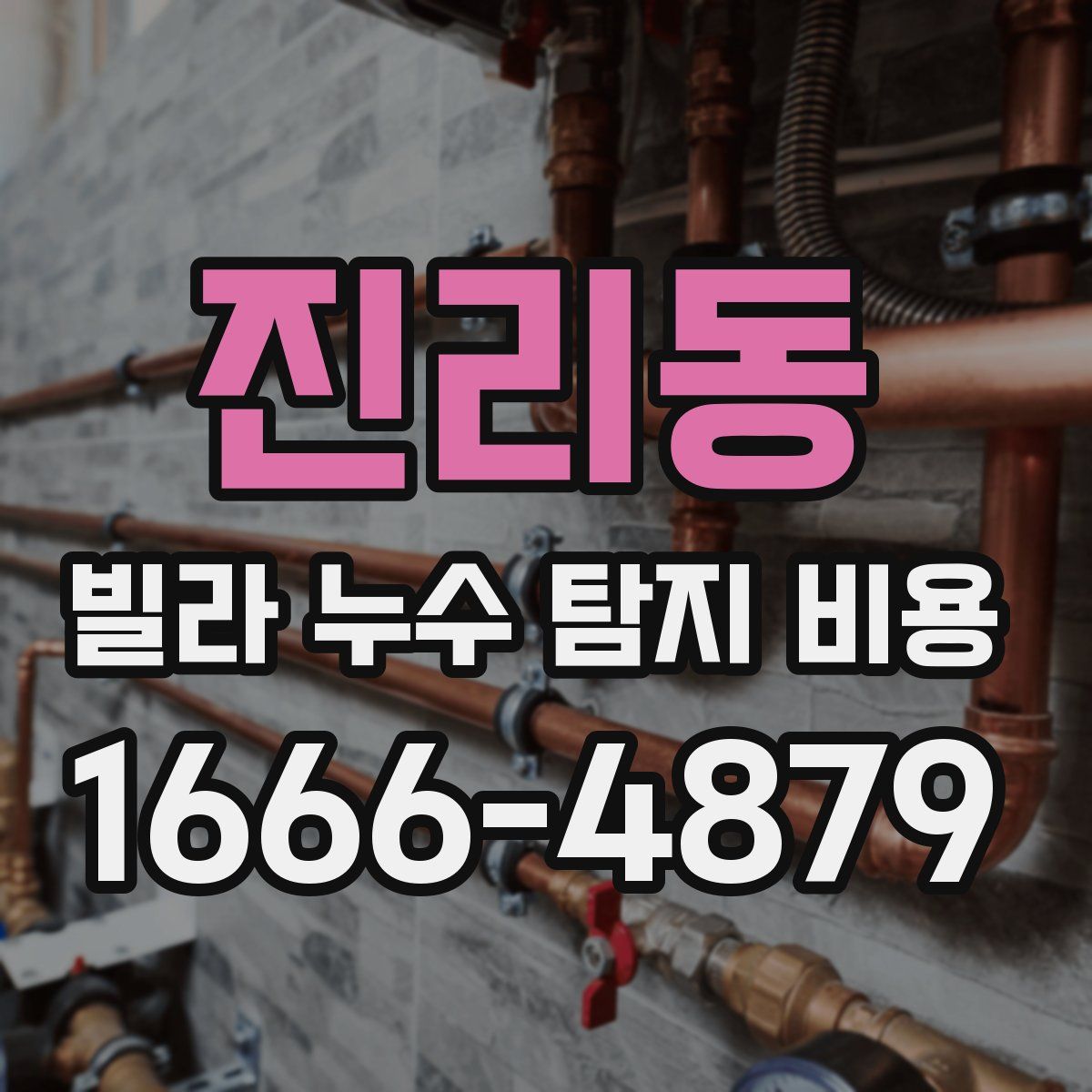 진리동 빌라 누수 탐지 비용