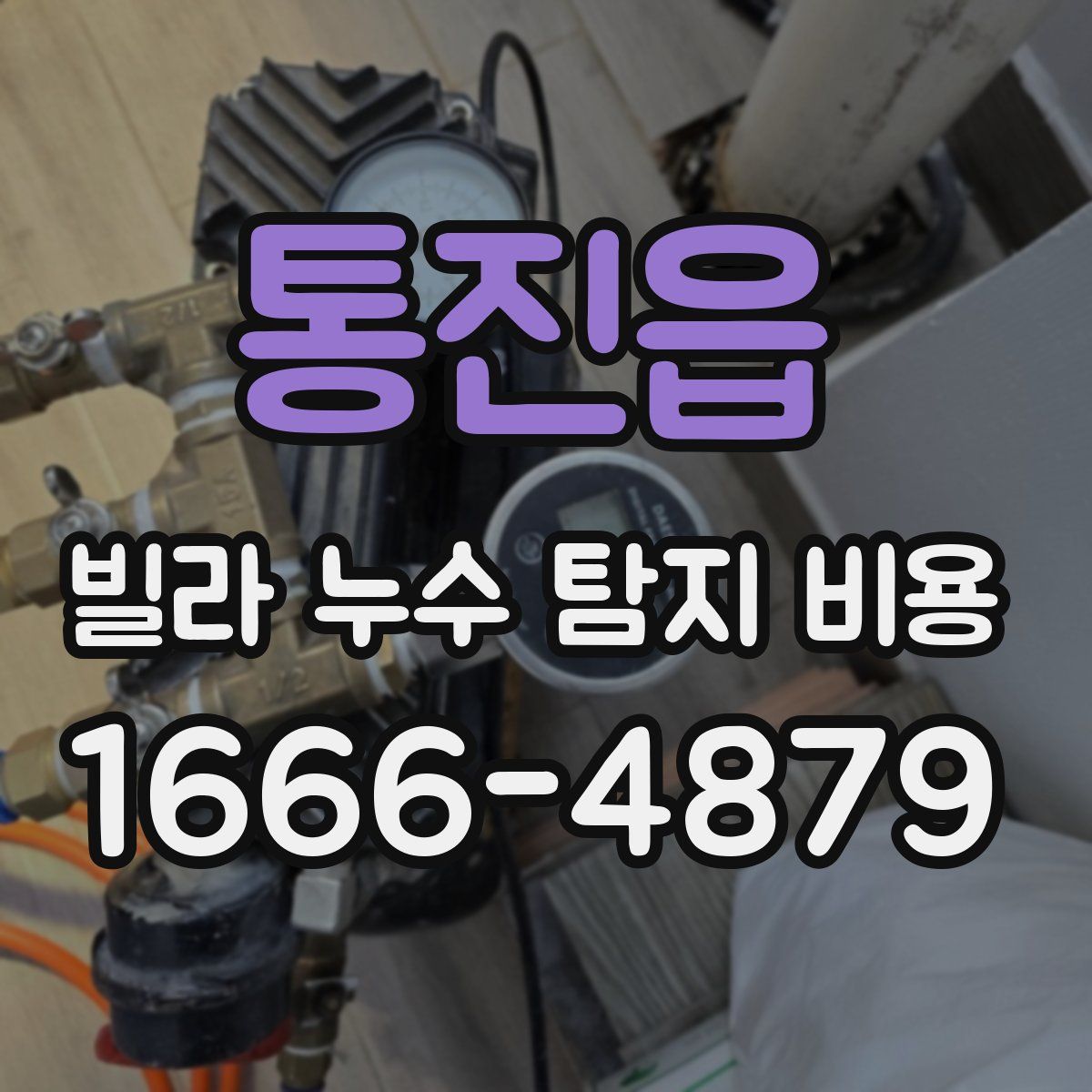 통진읍 빌라 누수 탐지 비용