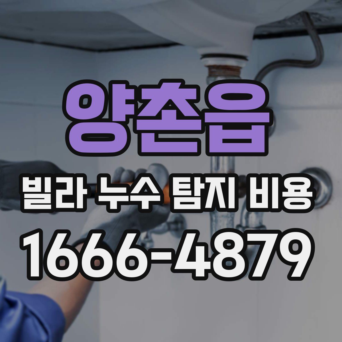 양촌읍 빌라 누수 탐지 비용