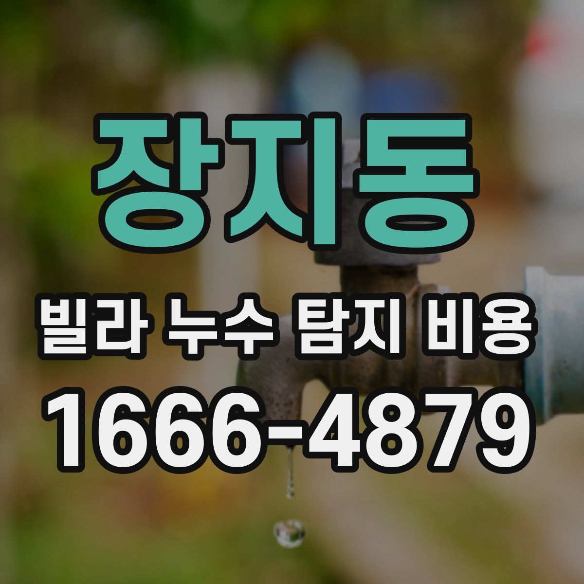 장지동 빌라 누수 탐지 비용