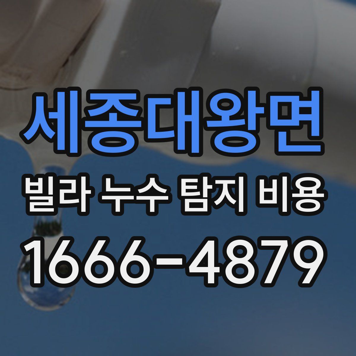세종대왕면 빌라 누수 탐지 비용