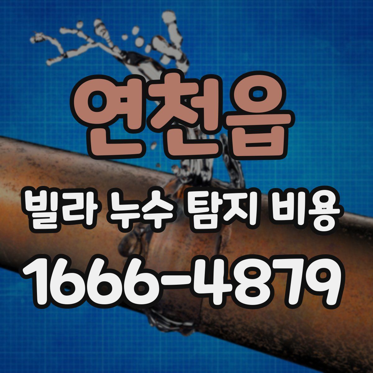 연천읍 빌라 누수 탐지 비용