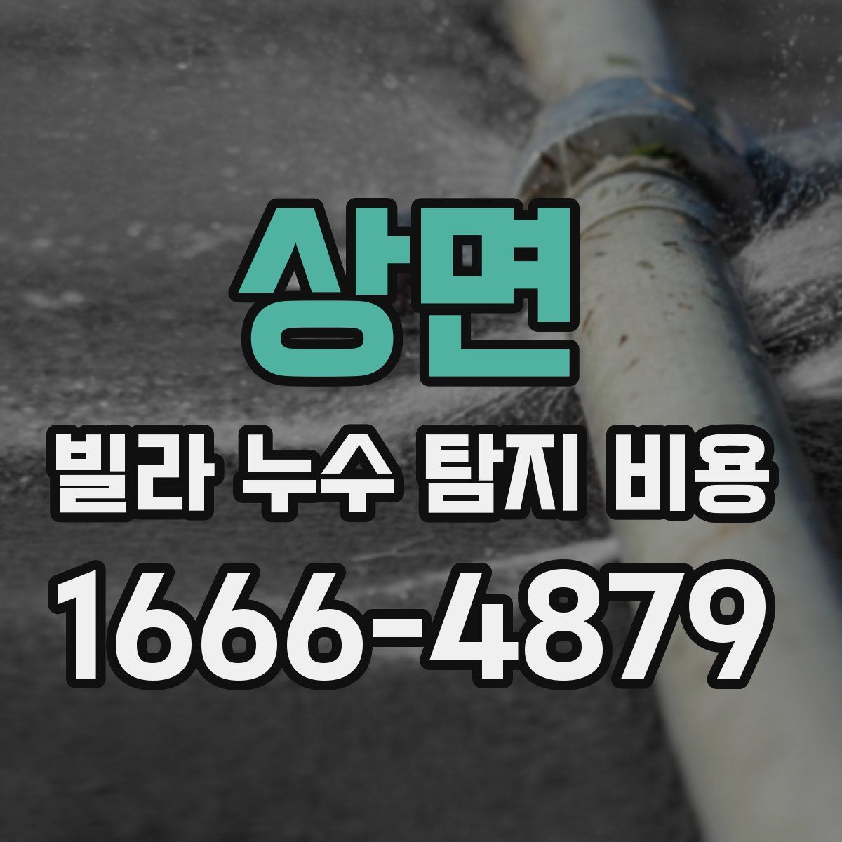 상면 빌라 누수 탐지 비용