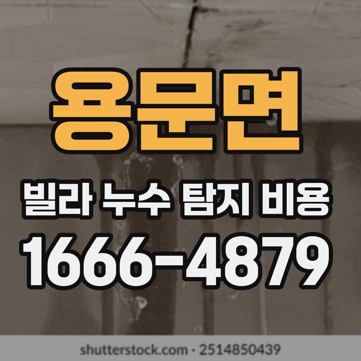 용문면 빌라 누수 탐지 비용