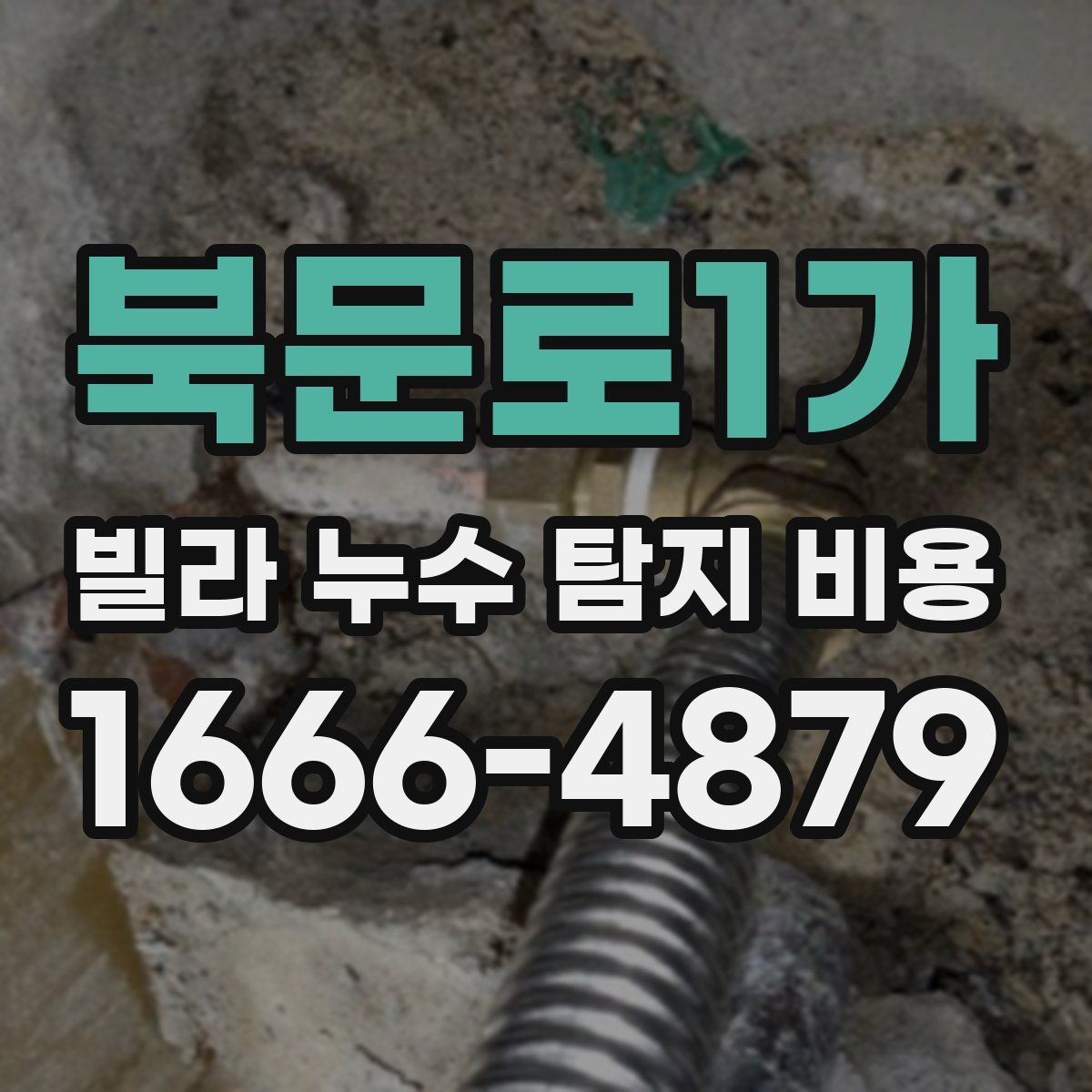 북문로1가 빌라 누수 탐지 비용