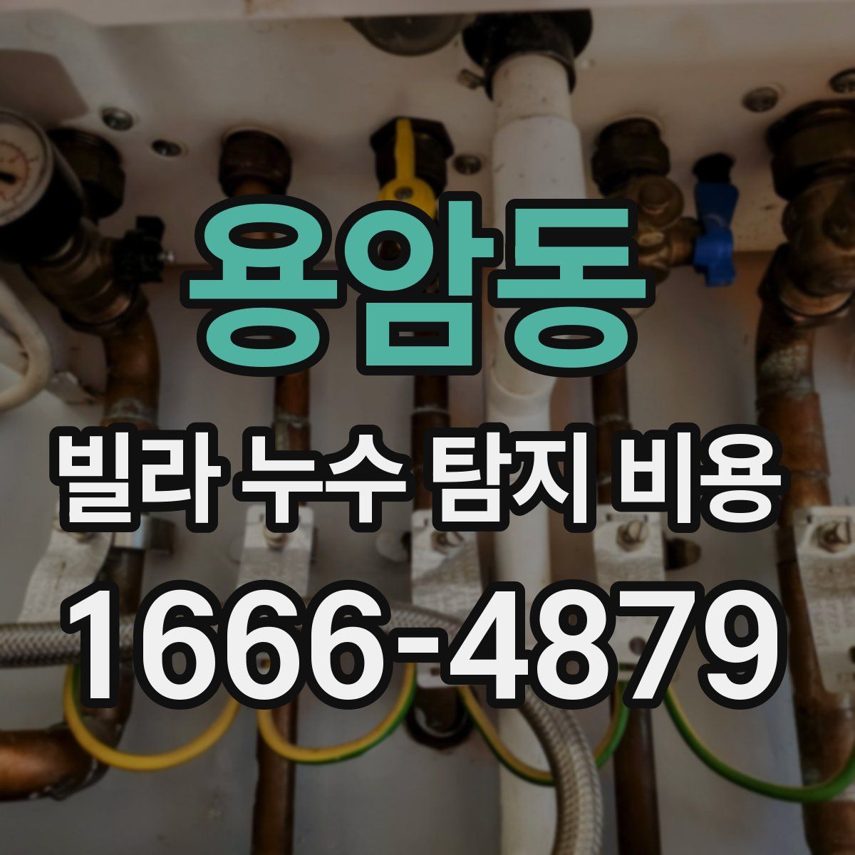 용암동 빌라 누수 탐지 비용