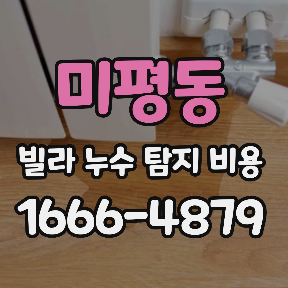 미평동 빌라 누수 탐지 비용