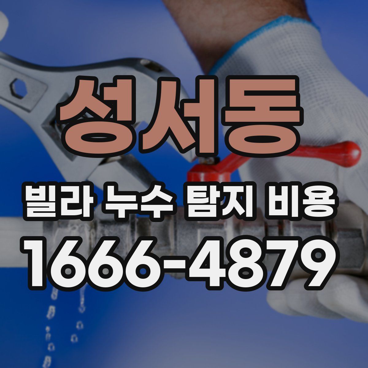 성서동 빌라 누수 탐지 비용