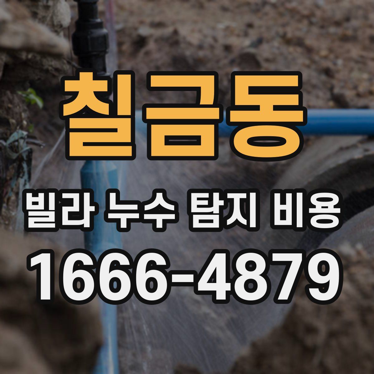칠금동 빌라 누수 탐지 비용