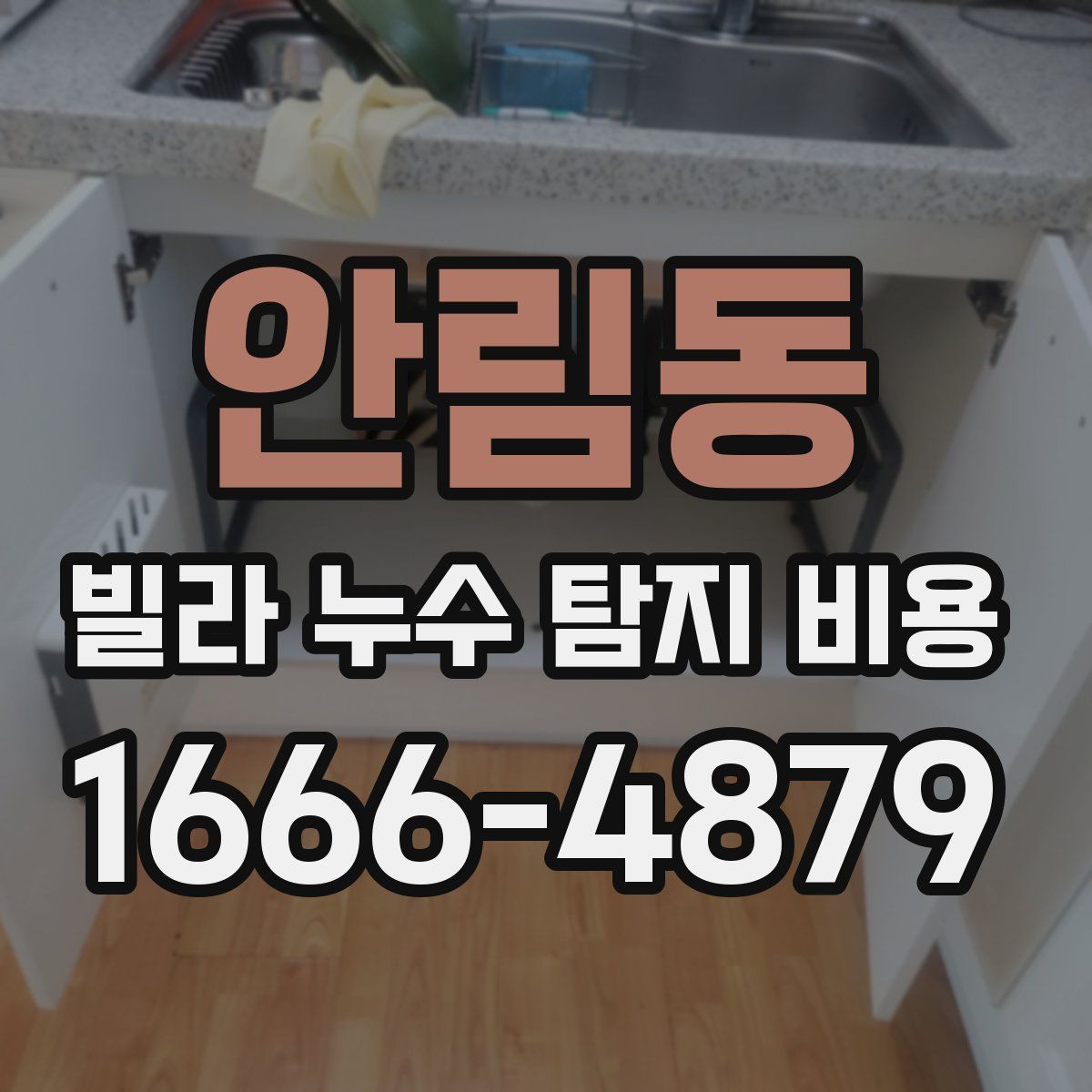안림동 빌라 누수 탐지 비용