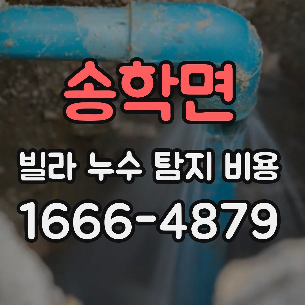 송학면 빌라 누수 탐지 비용