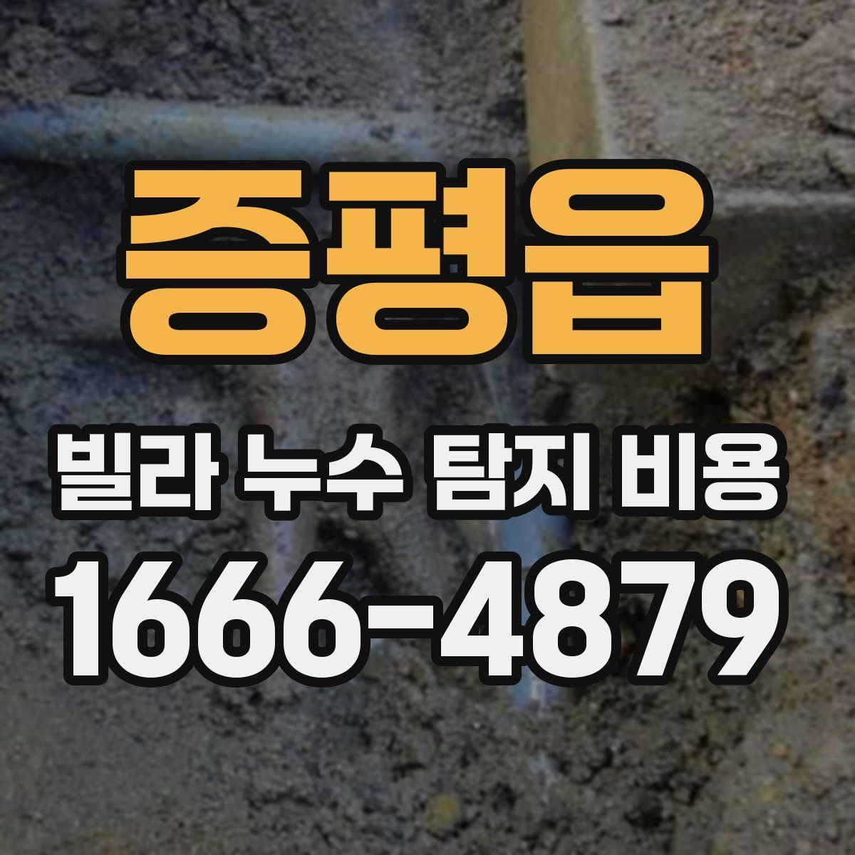 증평읍 빌라 누수 탐지 비용
