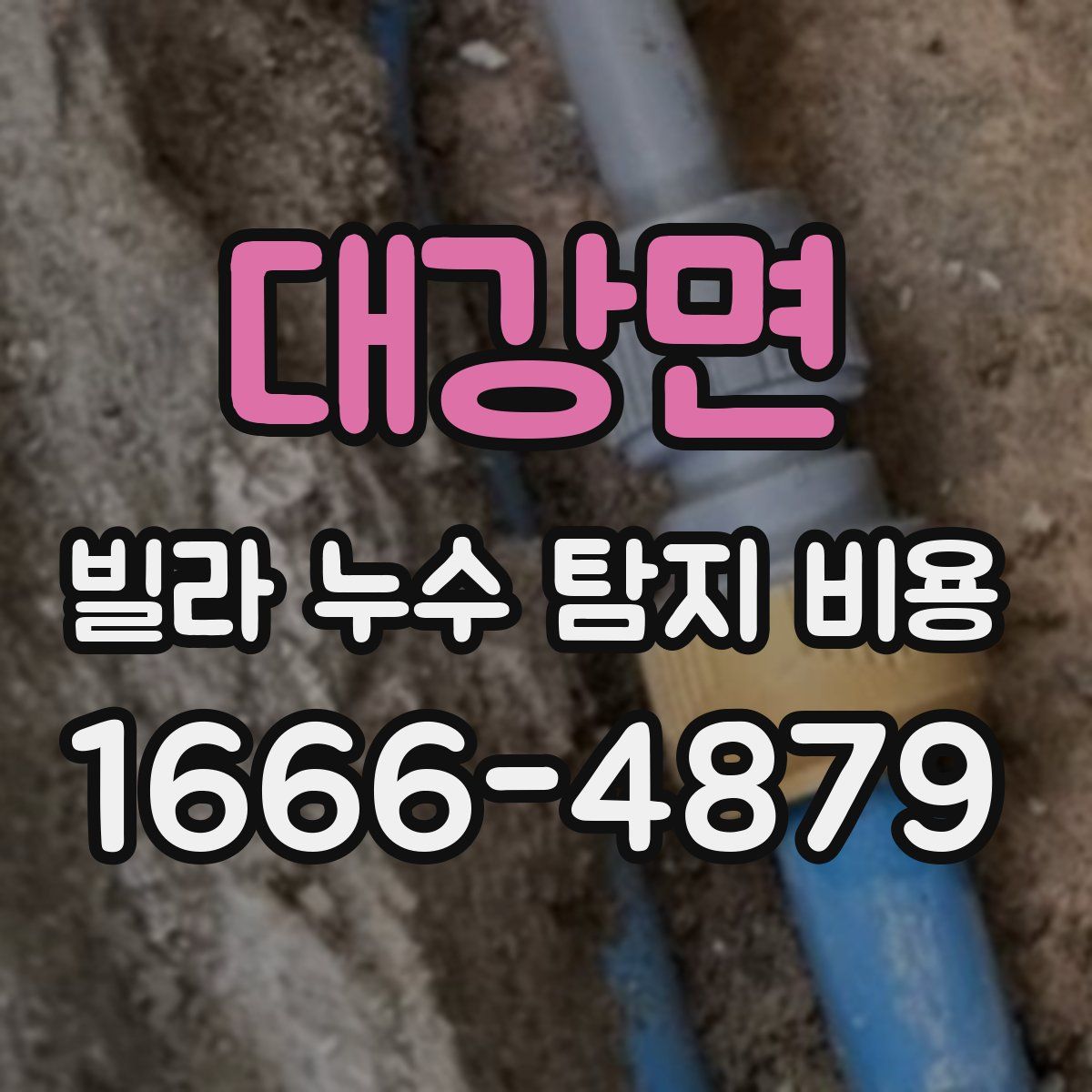 대강면 빌라 누수 탐지 비용