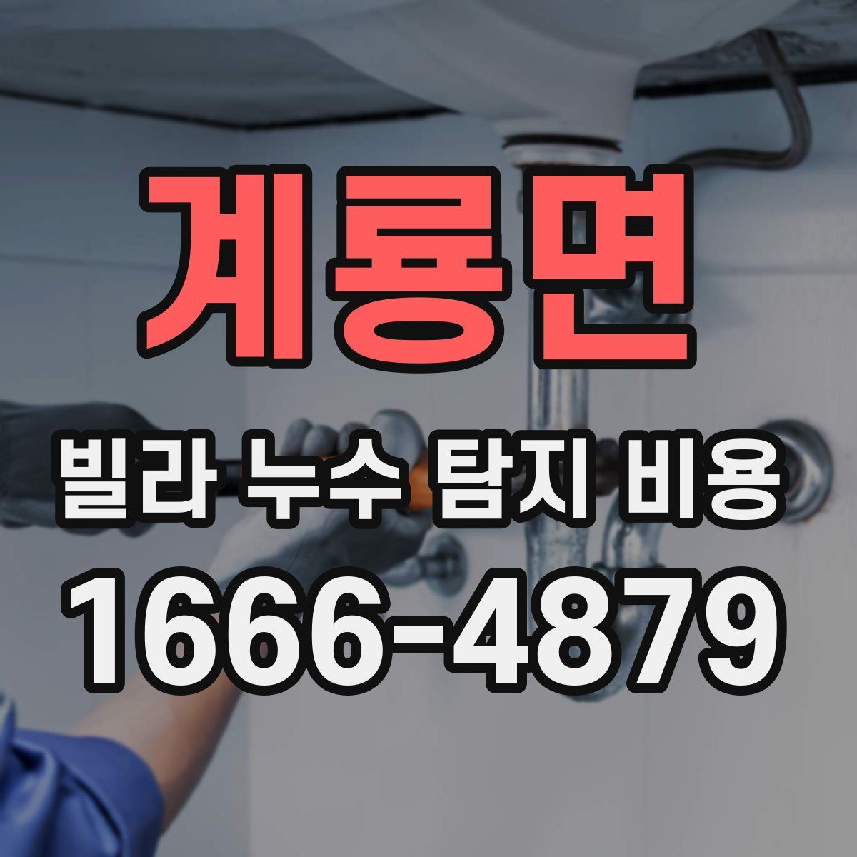 계룡면 빌라 누수 탐지 비용
