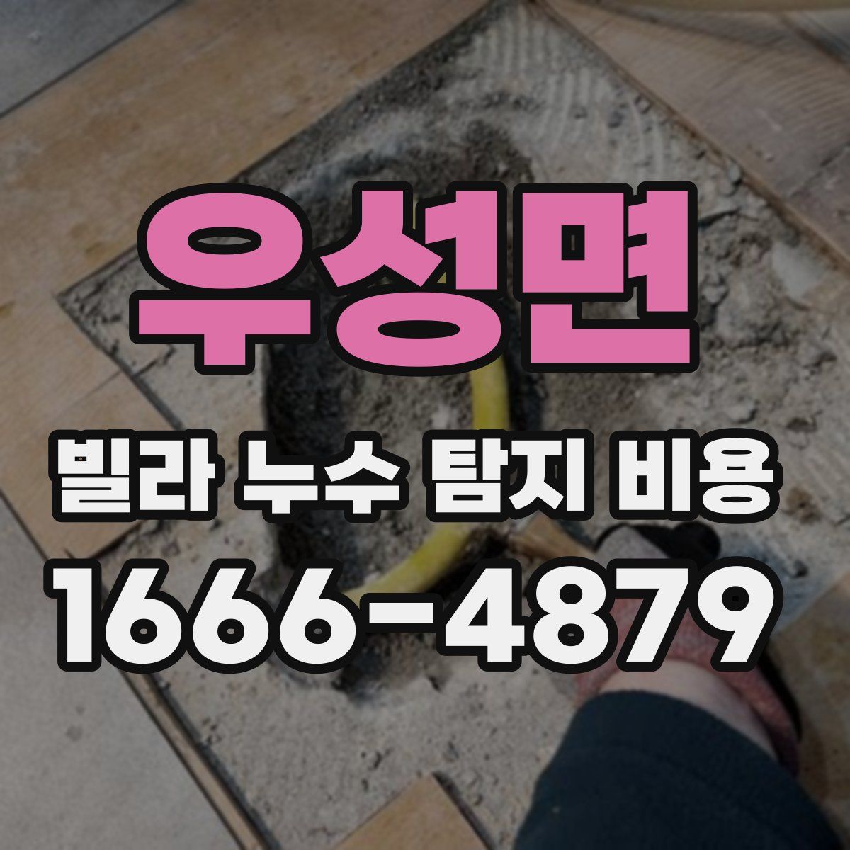 우성면 빌라 누수 탐지 비용