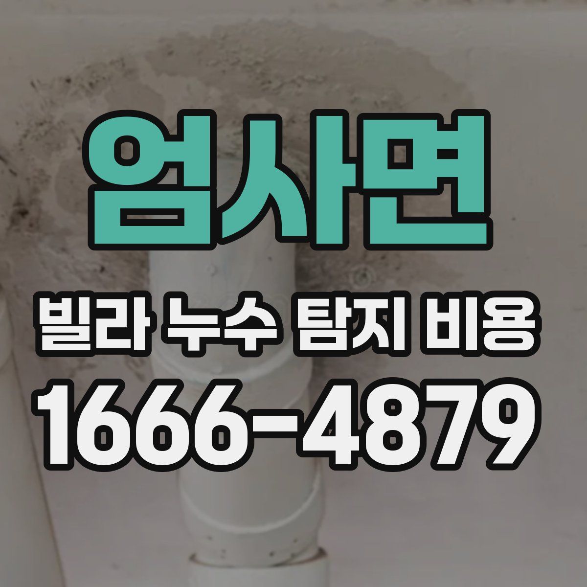 엄사면 빌라 누수 탐지 비용