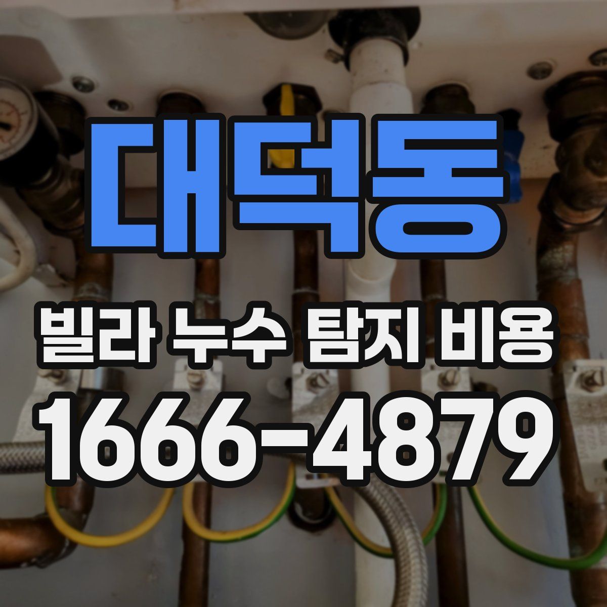 대덕동 빌라 누수 탐지 비용