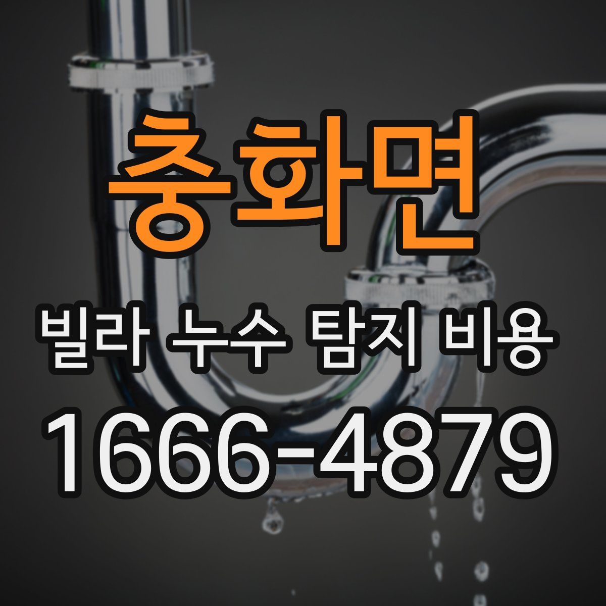 충화면 빌라 누수 탐지 비용