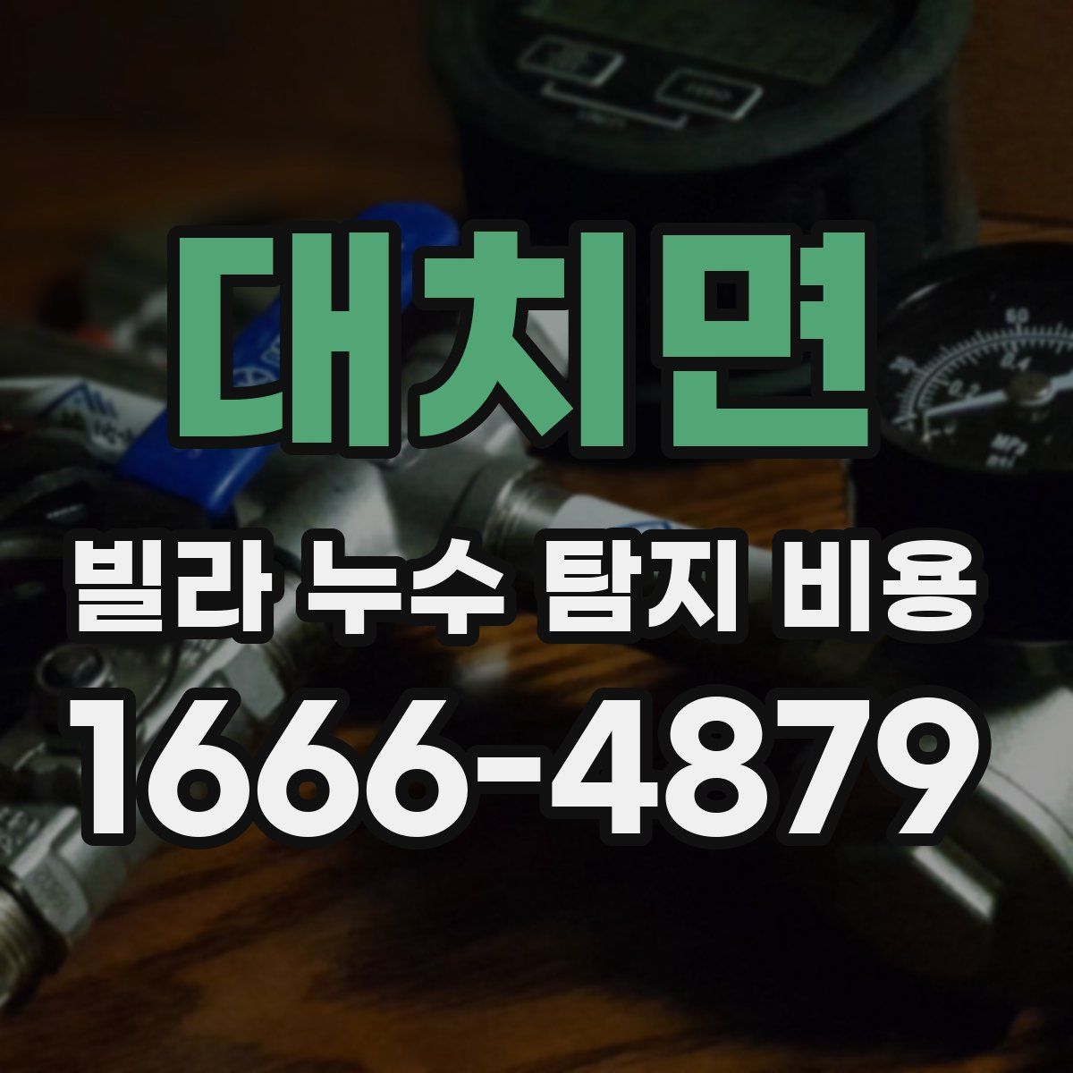 대치면 빌라 누수 탐지 비용