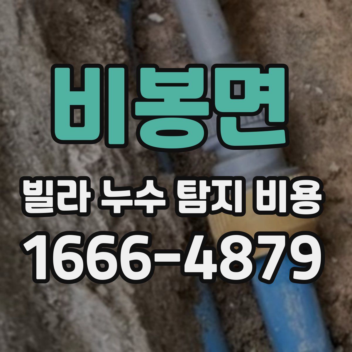 비봉면 빌라 누수 탐지 비용