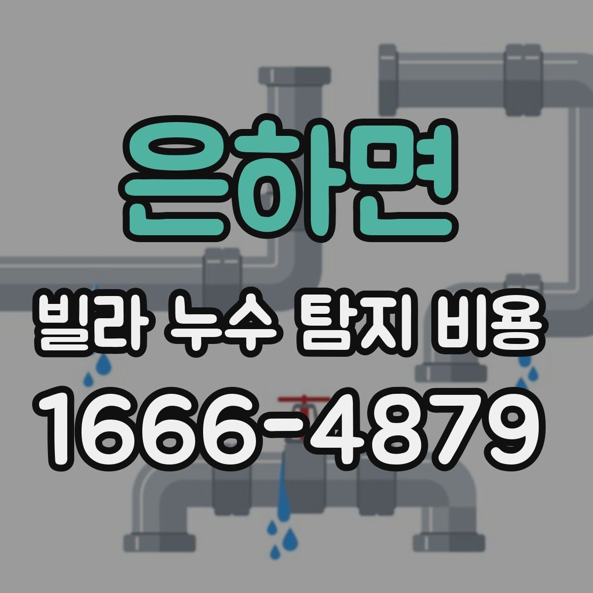 은하면 빌라 누수 탐지 비용