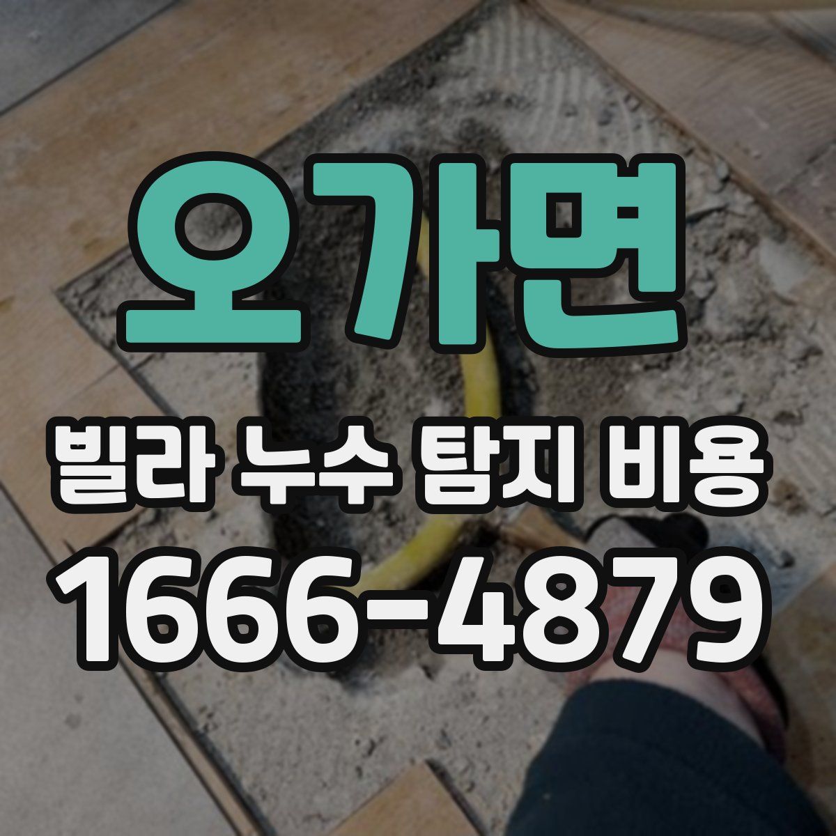 오가면 빌라 누수 탐지 비용