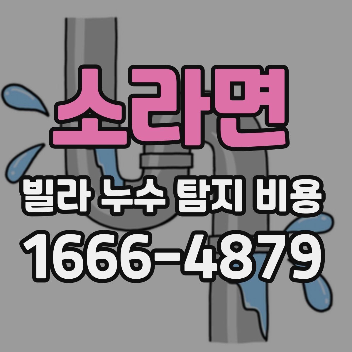 소라면 빌라 누수 탐지 비용