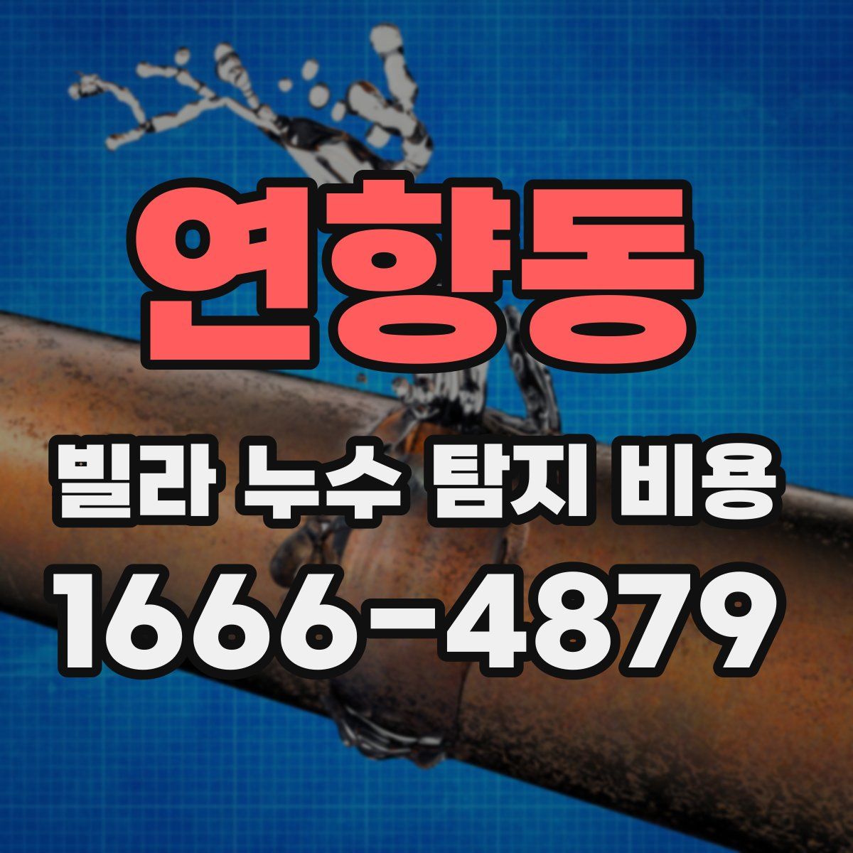 연향동 빌라 누수 탐지 비용