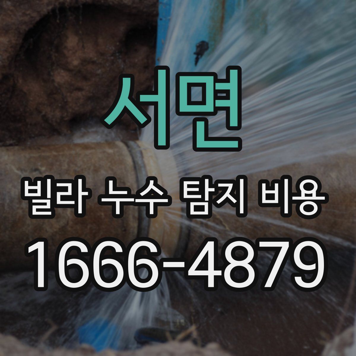 서면 빌라 누수 탐지 비용