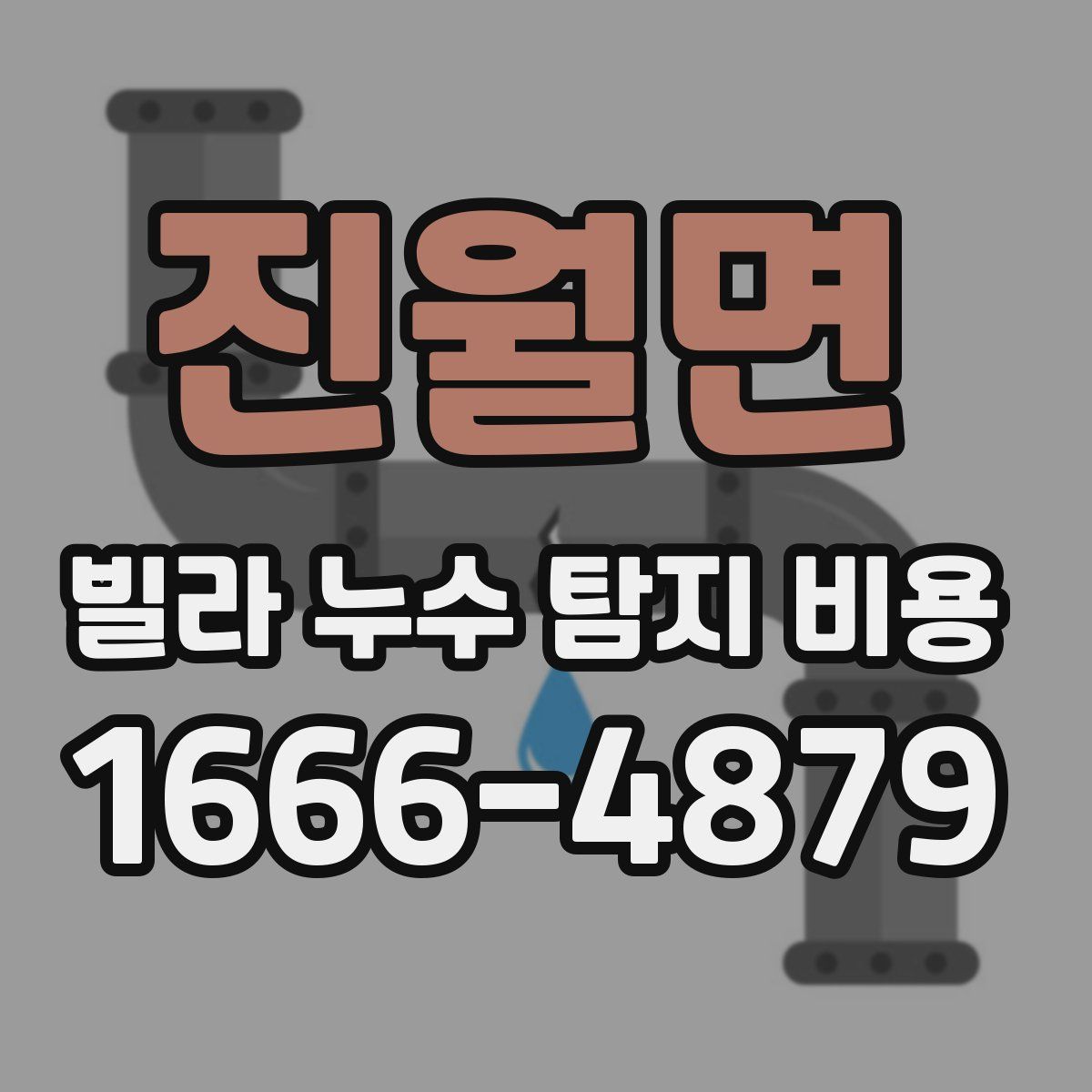 진월면 빌라 누수 탐지 비용