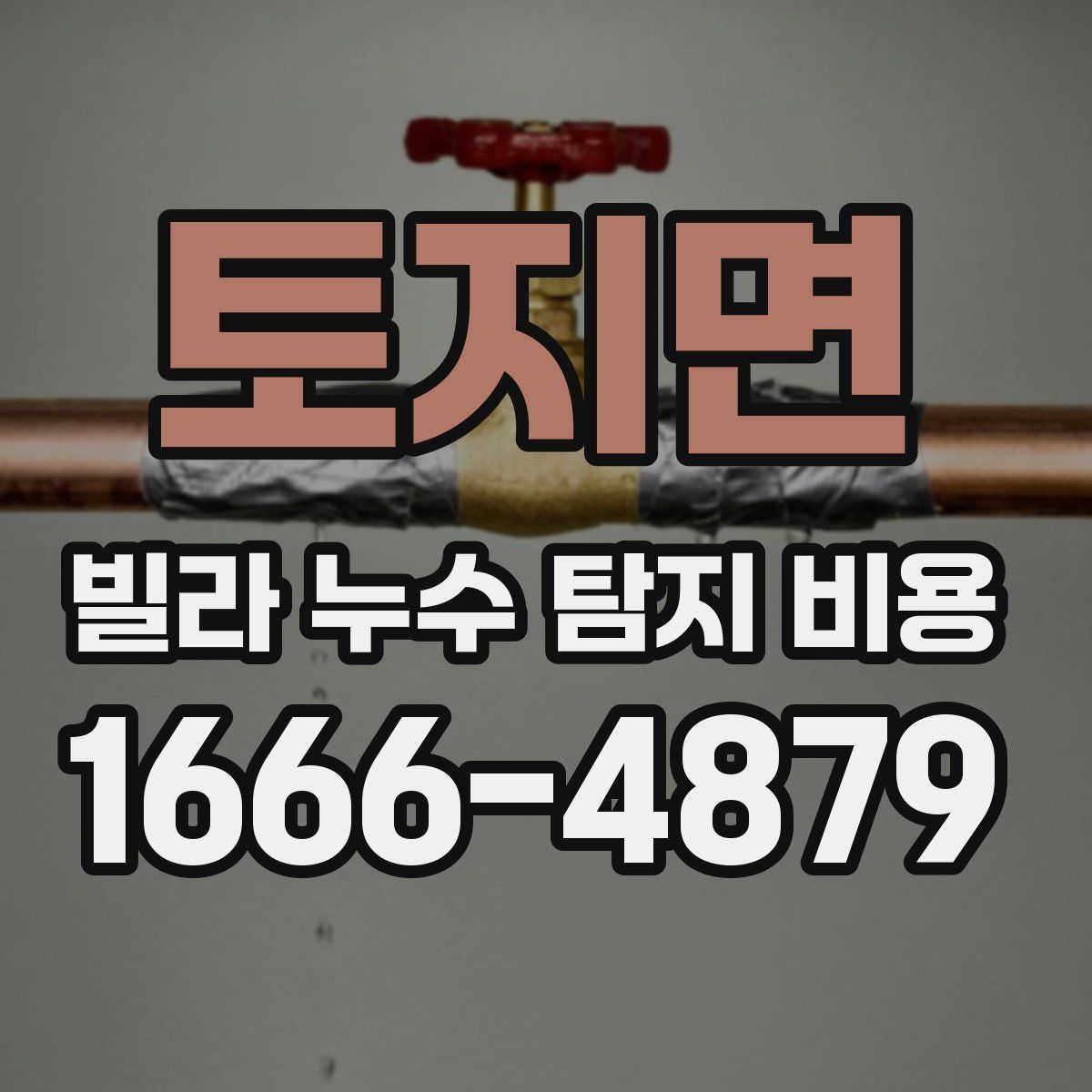 토지면 빌라 누수 탐지 비용