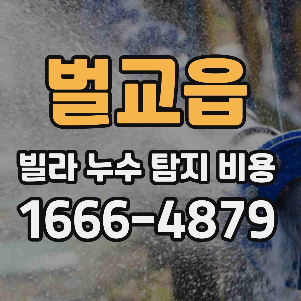 벌교읍 빌라 누수 탐지 비용