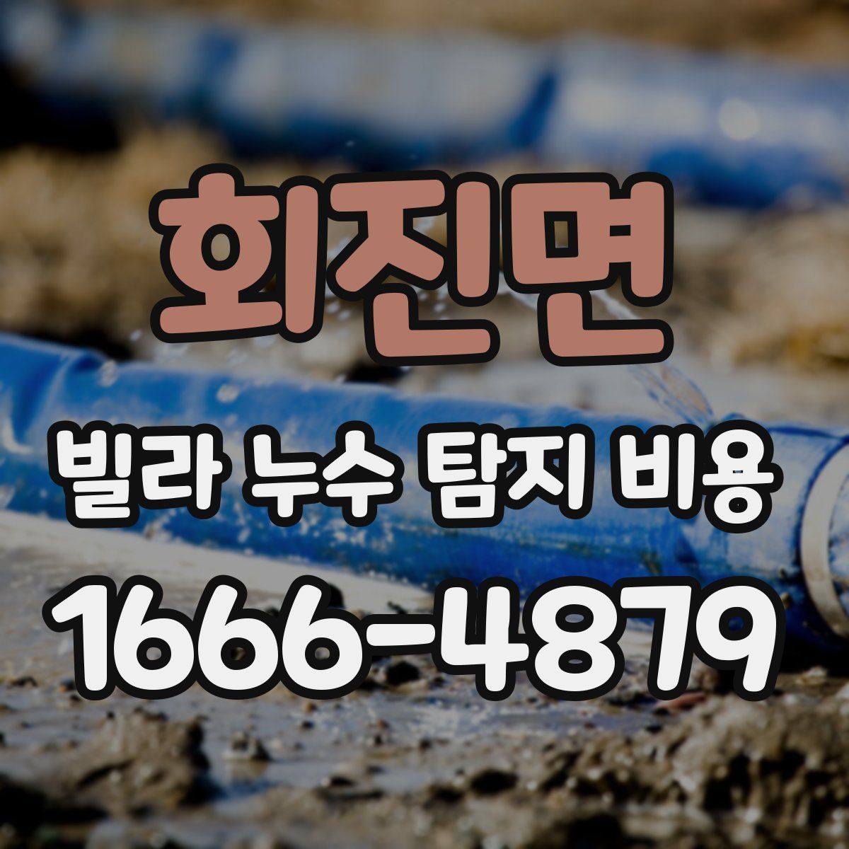 회진면 빌라 누수 탐지 비용