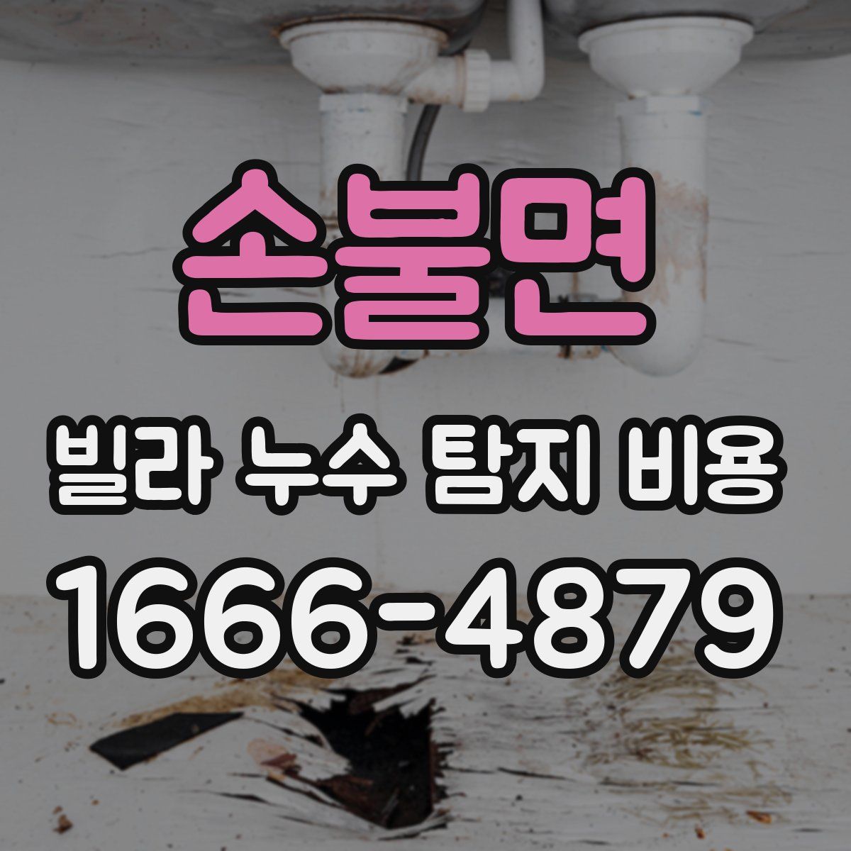 손불면 빌라 누수 탐지 비용