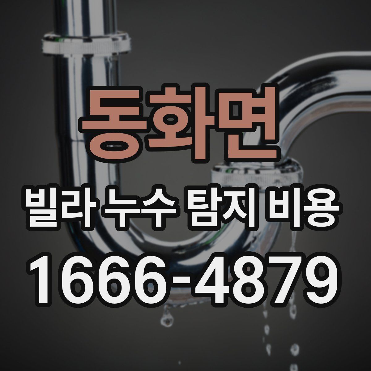 동화면 빌라 누수 탐지 비용