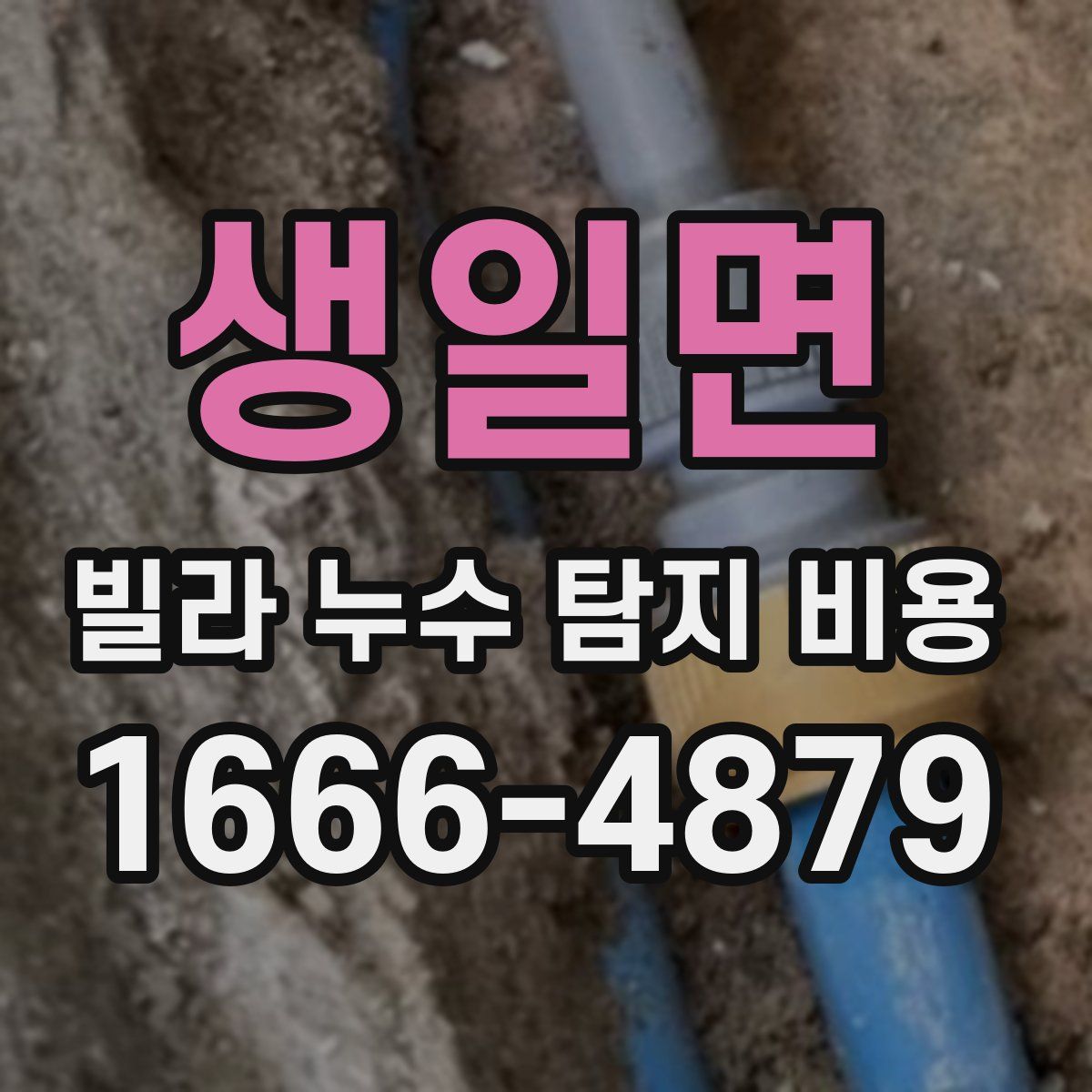 생일면 빌라 누수 탐지 비용