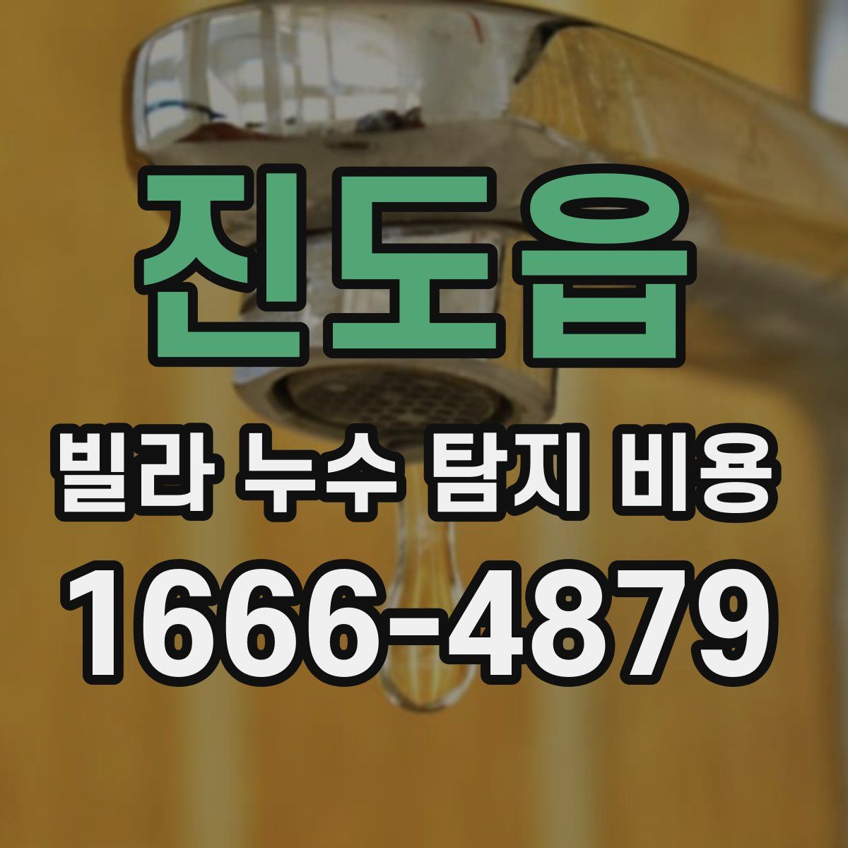 진도읍 빌라 누수 탐지 비용