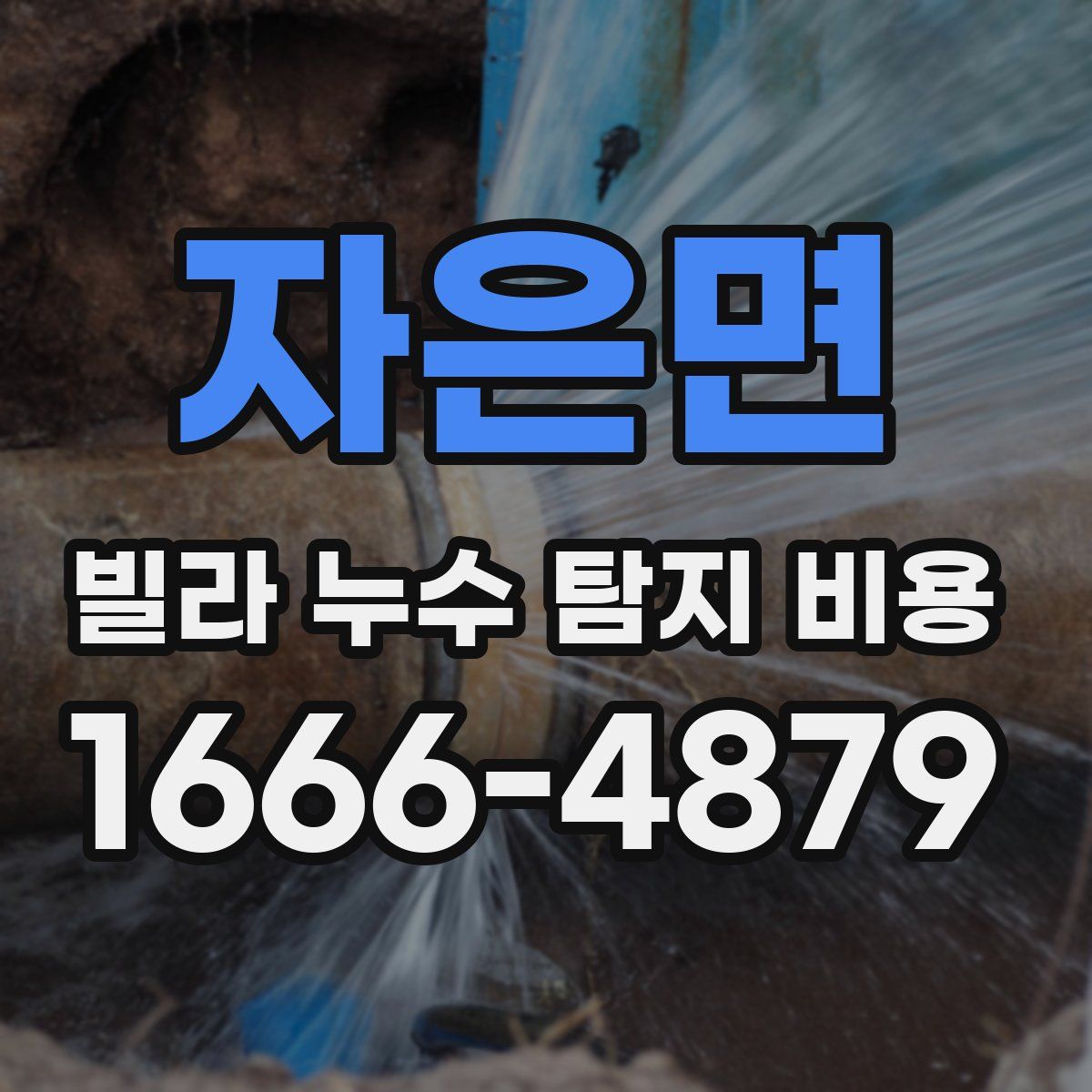 자은면 빌라 누수 탐지 비용